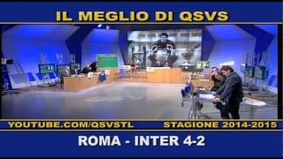 QSVS  I GOL DI ROMA  INTER 42  TELELOMBARDIA [upl. by Diana]