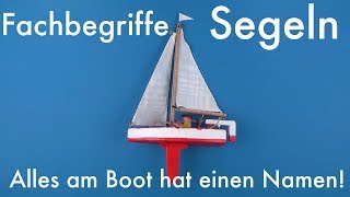 Fachbegriffe Segeln  Segelkurs 1 [upl. by Naillimixam250]