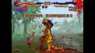 Primal Rage  Sauron Playthrough [upl. by Oech]