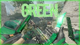 My GREEN Inventory Showcase in CS2 [upl. by Ecnirp]