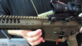 NEW  LWRC IC SPR rifle at SHOT Show 2013 [upl. by Carla]