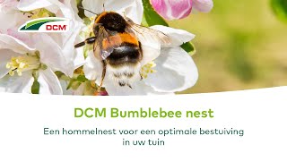 Een hommelnest voor een optimale bestuiving in uw tuin  DCM Bumblebee nest [upl. by Eslud]