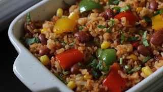 HIGH PROTEIN BROWN RICE FRIED RICE RECIPE FOR WEIGHT LOSS  LEFTOVER BROWN RICE RECIPE [upl. by Becket]