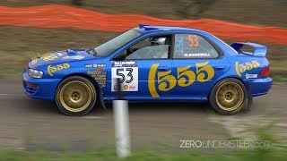 Best of Subaru WRC Rally  WRC Group A  pure sound [upl. by Yremogtnom]