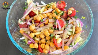 Protein Salad Recipe  How to Make Easy Chickpea Salad  ramadan special  shorts [upl. by Josephson593]