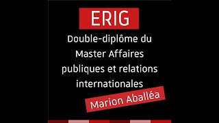 Doublediplôme de Master avec le Glendon College [upl. by Kriste]