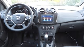 New Dacia Logan MCV 2017 Interior  MediaNav Evolution [upl. by Donela]