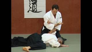 Christian Tissier  Aikido  ushiro ryote dori  nikyo ura [upl. by Enilemme696]