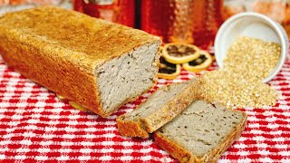 PAN DE TRIGO SARRACENO sin Gluten sin Levadura y sin Almidón  Una Chef en la Cocina  Chris Díaz [upl. by Florri]