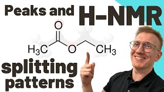 NMR of ethyl ethanoate for Alevel Chemistry  HNMR  Hydrogen NMR splitting patterns of esters [upl. by Hoyt406]