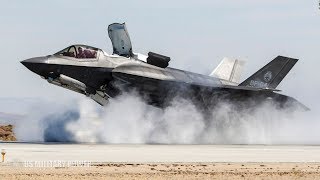 Incredible Video of F35 Shows Its Insane Ability  Dropping Bomb Vertical Takeoff and Landing [upl. by Birmingham433]