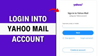 Yahoo Mail Login  wwwyahoomailcom Login  Yahoo Mail Sign in 2024 [upl. by Llehsyt]