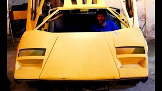 Countach Replica v6 Turbo 1° parte  Davide Cironi [upl. by Lihcox]