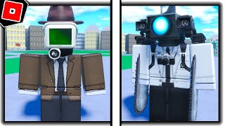 How to get CHIEF SCIENTIST and DETECTIVE CAMERAMAN BADGES in OMEGA SKIBIDI TOILET RP 2  Roblox [upl. by Cohlette]