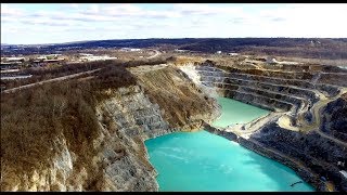 Massive Quarry with Blue Water [upl. by Trah]