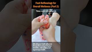 Foot Reflexology for Overall Wellness Part 2 footreflexology stressrelief naturalremedies [upl. by Etennaej]