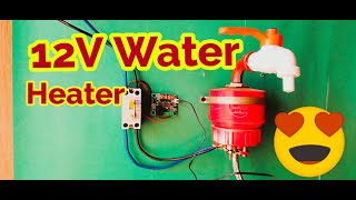 12v Water Heater  12v instant water heater [upl. by Assyral]