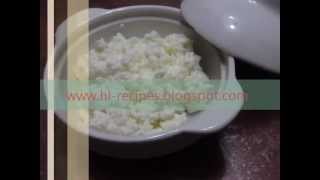 Ricotta maison  Homemade ricotta cheese  جبن الريكوطا [upl. by Costello]