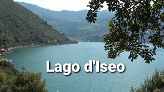 Lago DIseo Iseo Lake [upl. by Herzog]