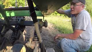 Planting Hay  Timothy Orchard Grass amp Alfalfa [upl. by Zampardi]