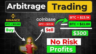 Arbitrage Trading Cryptocurrency and Forex  Explained with Examples [upl. by Madden]