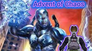 SOLO RAID ADVENT OF CHAOS  HEROIC 7  BOSS BLUE BEETLE  INJUSTICE 2 MOBILE [upl. by Barden]