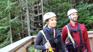 Ziptrek Whistler  The Sasquatch™  Leave your fear behind [upl. by Ocko]