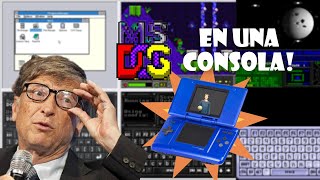 El regreso de MSDOS ahora en Nintendo DS  DSx86 emulator PC  61 [upl. by Sirak]