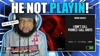 HE NOT PLAYIN WIT EM Boosie Badazz  I Dont Call Phones I Call Shots NBA YoungBoy Diss REACTION [upl. by Lianna]