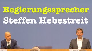 13 Dezember 2021  1 Regierungspressekonferenz mit Steffen Hebestreit  BPK [upl. by Cr875]