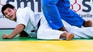 JUDO 2008 Tournois de Paris Kosei Inoue 井上 康生 JPN  Teddy Riner FRA [upl. by Lemieux]