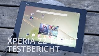 Review Sony Xperia Z2 Tablet im Test  tabtechde [upl. by Evyn]