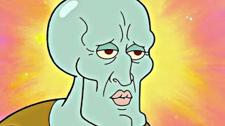 Squidward Mewing lookmaxxing [upl. by Ulah]