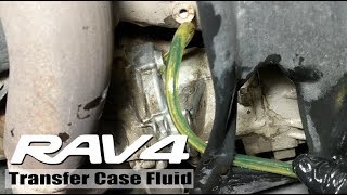 20062012 Rav4 Transfer Case Fluid Change [upl. by Adnolaj]