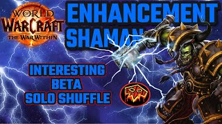 Enhancement Shaman Beta SOLO SHUFFLE  The War Within [upl. by Donoho]