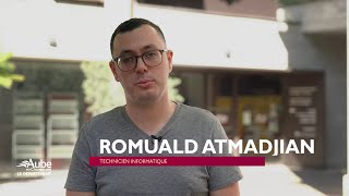 Romuald technicien informatique au Département de lAube [upl. by Yert]