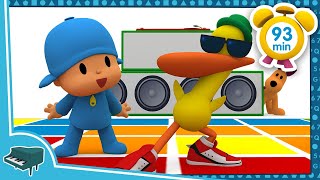 🕺 POCOYO in ENGLISH  Dance With Me 93 min  Full Episodes  VIDEOS and CARTOONS for KIDS [upl. by Nitnelav]