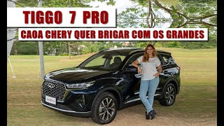 Tiggo 7 Pro chega por R 180 mil  Lançamento com Camila Camanzi [upl. by Suehtomit811]