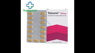 Tebonin 120mg  Thuốc điều trị rối loạn tuần hoàn máu não [upl. by Brackett]