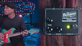 Benson Germanium Fuzz pedal  demo by RJ Ronquillo [upl. by Penny418]