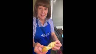 Zeppole Calabresi  Cooking with Adelina [upl. by Ainnos]