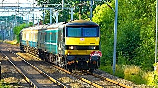 Trains at Penkridge Station  WCML Diversions  170723 [upl. by Orlosky557]