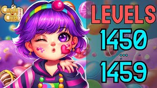 Levels 14501459 🍬✨ Candy Crush Saga [upl. by Etnad]