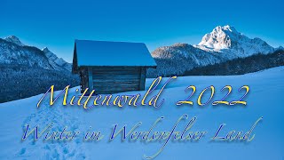 Mittenwald  Winter im Werdenfelser Land [upl. by Wake304]