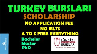 Turkey Scholarship 2024  How to Apply for turkey Scholarship  Step by Step  MBBS [upl. by Aener]