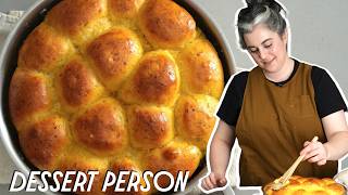 Claire Saffitzs Greatest Holiday Dinner Rolls Recipe  Dessert Person [upl. by Bina]