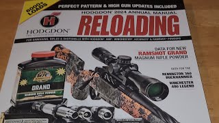 Have you picked up your new Hodgdon reloading manual for 2024  A good giftideas for the shooter [upl. by Nywroc]