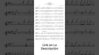 Adonai Partitura Saxofón Alto Tenor Soprano Trompeta Flauta y Violín [upl. by Aivatnwahs429]