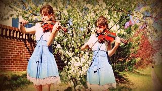 Brahms Lullaby  Cradle Song  Violin Duet [upl. by Ssej]