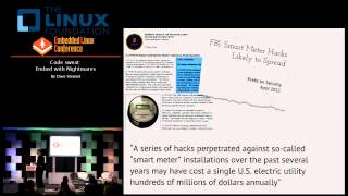 Embedded Linux Conference 2013  KEYNOTE Code Sweat Embed with Nightmares [upl. by Nedroj623]